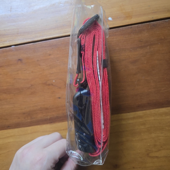 L.L. Bean Adjustable Combination Lock Rainbow Luggage Strap - Picture 5 of 5